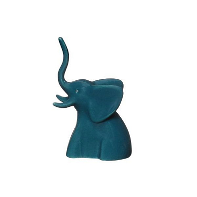 Подставка для украшений Слоник изумрудный 