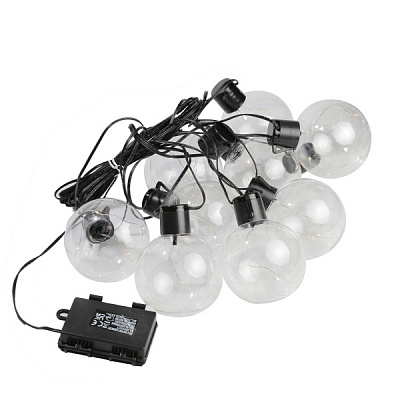 Гирлянда светодиодная Solar DX9500 встроенный светодиод (LED) 10 ламп 7,5 м 