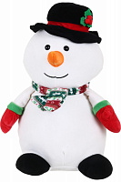 М'яка іграшка HW Сніговик 38 см білий HF10746C 15'