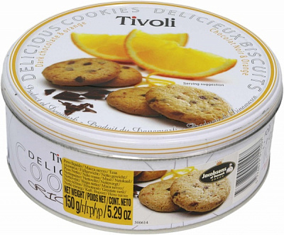 Печиво Tivoli АПЕЛЬСИНОВЕ 150гр (5,776879011e+012)