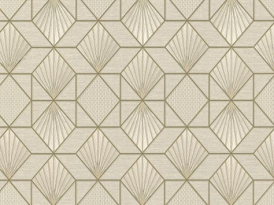 Обои виниловые горячего тиснения Славянские обои Le Grand platinum Пирамида 8576-05 1,06x10,05 м 