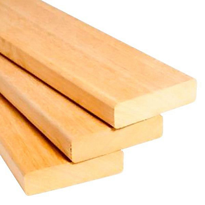 Лежак для сауны Лісбудінвест ольха 1 c 25x80x1800 мм/срощен.