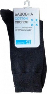 Носки мужские Sealine 0-015 р. 25-27 серый 