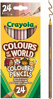 Карандаши цветные Colours of the World 24 шт. 68-4607 Crayola