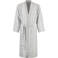 Халат мужской Cawo Kimono Sauna р. S белый с серым 500518576S