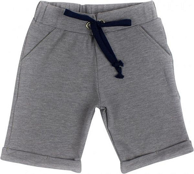Шорты для мальчиков Luna Kids р.104 серый меланж 