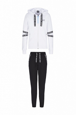 Спортивный костюм EA7 TRACKSUIT 3KTV69-TJU6Z-22BA р. S черно-белый