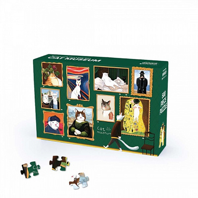 Пазлы InnaRuda Кошачий музей orner-1627