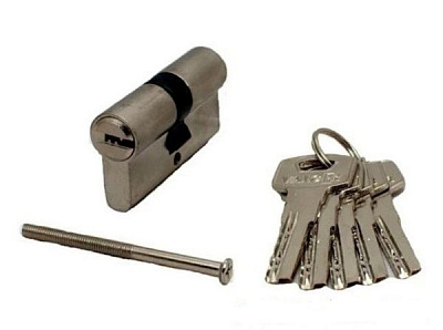 Цилиндр Vanger 40x40 ключ-ключ 80 мм хром