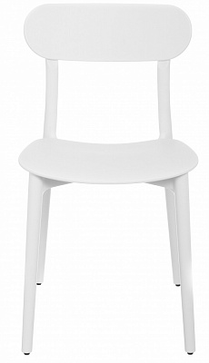 Стул Центр Меблів пластиковый Бама 52х43х79 см / белый