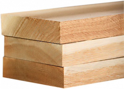 Доска цельная 25х100х3000 мм сосна