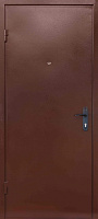 Двері вхідні Медведь М-3 горіх темний 2040x850 мм ліві