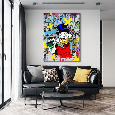 Постер Money is Power 75x100 см Brushme FNK0018803 