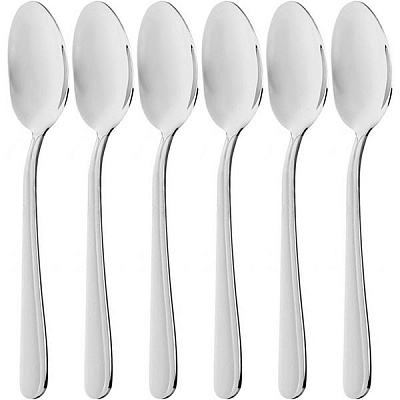 Набір чайних ложок Megane 6 предметів на 6 персон (61440) Lessner