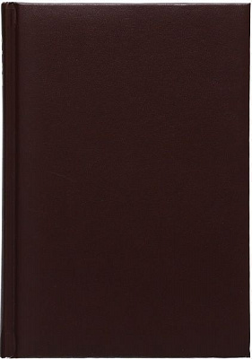 Дневник Light А5 датированный бордовый, бумага кремовая Аркуш