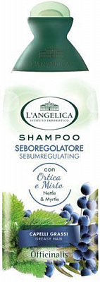 Шампунь L'ANGELICA Officinalis Себорегулюючий для жирного волосся 250 мл