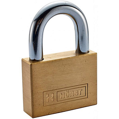 Замок навісний Horst HR-B2-60P відкритий (амбарний)