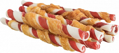 Ласощі Trixie паличка для чищення зубів Denta Fun натуральна шкіра 12 см 80 г 10шт 31376