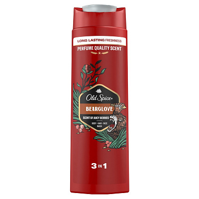 Гель для душа Old Spice 3-в-1 Bearglove 400 мл