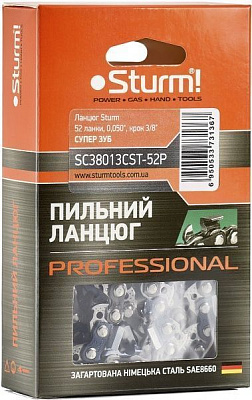 Цепь для пилы Sturm Цепьг Sturm Professional SC38013CST-52P 52 зв., 0,050
