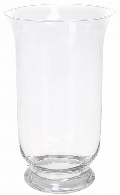 Ваза Тюльпан d18 30 см прозрачная