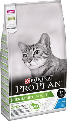 Корм Purina Pro Plan Sterilised Adult з кроликом 10 кг