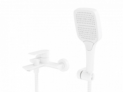 Смеситель для ванны Aqua Rodos MODENA 09 White Matte АР000133574