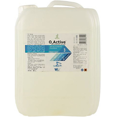 Дезінфікуючий засіб Window World Water Активний кисень рідкий O2 Active 10 л