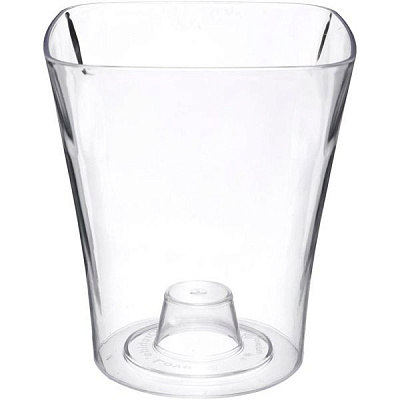 Горщик для орхідеї Сімкераміка 17 см прозорий