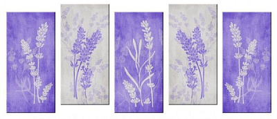 Картина модульна 60x123 см M5 F-478