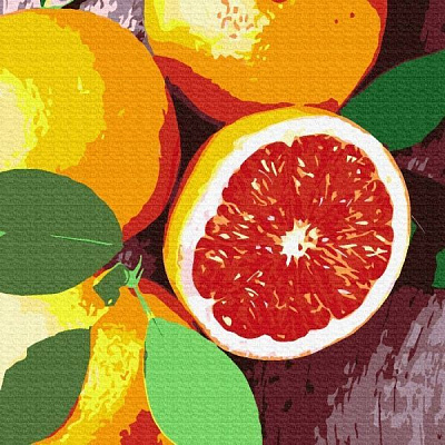 Картина по номерам Кухня 5 25х25 см Rosa Start 