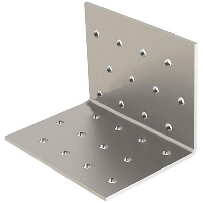 Уголок перфорированный Kolchuga равносторонний 67x67x90 мм 2,5 мм