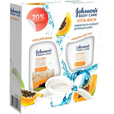 Набір Johnson's Vita Rich Папайя
