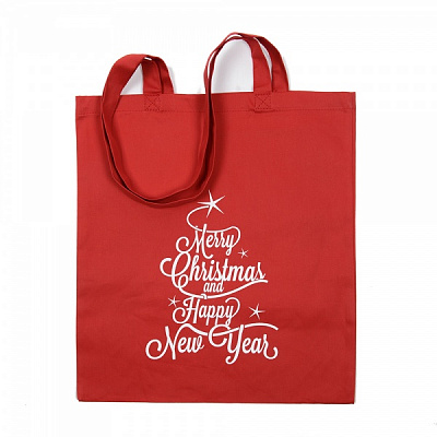 Сумка-шоппер красная Takasumka 