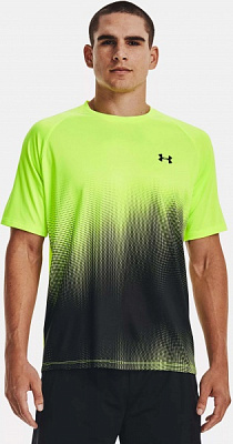 Футболка Under Armour TECH FADE SS 1377053-369 р.S зеленый