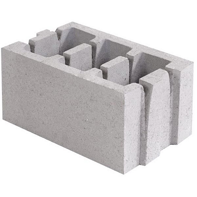 Блок керамзитобетонний ЗЗБК ім. С. Ковальської 400x250x188 мм