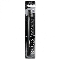 Зубна щітка R.O.C.S. Black Edition Classic середньої жорсткості 1 шт.