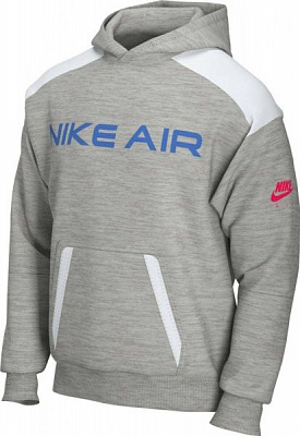 Джемпер Nike M NSW AIR PO FLC HOODIE DA0212-052 р. XL сірий