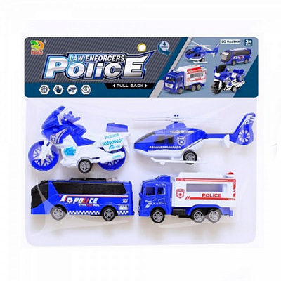 Ігровий набір Shantou Поліцейські машинки BQ600-5