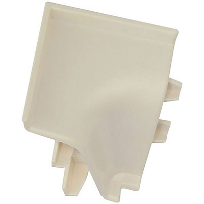 Плінтус 118 Rauwalon 35x29x29 мм молочний