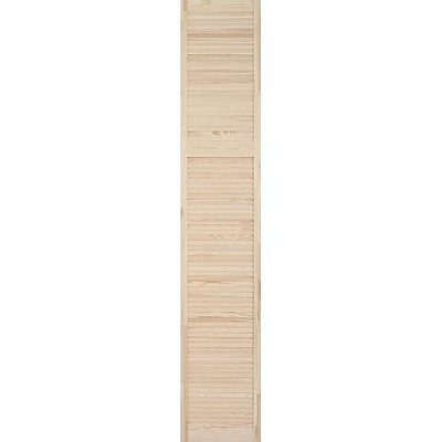 Жалюзийная дверца сосновая 2013х444 мм