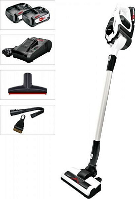 Пылесос аккумуляторный Bosch BBS1224 black/white 