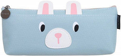 Пенал Зайчик голубой