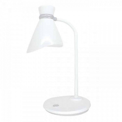 Настольная лампа декоративная HOROZ ELECTRIC NIDA E27 белый 049-016-0001-010