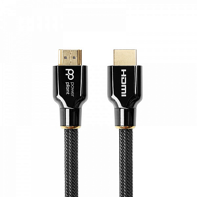 Кабель PowerPlant HDMI 1 м чорний (CA912186) Ultra HD 8K eARC 30AWG
