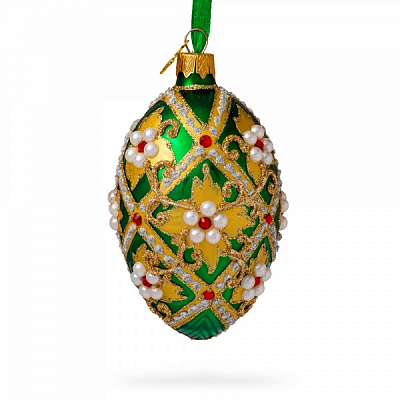 Игрушка на елку Рубин L-250 12 см зеленый