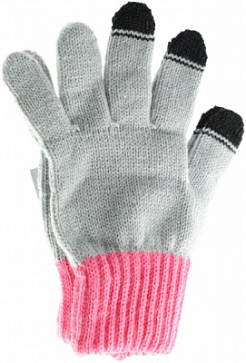 Варежки Margot Bis Pazur р.16 светло-серый 9057 