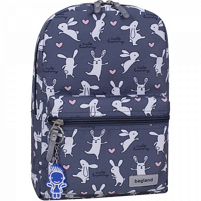 Рюкзак молодежный Bagland Mini Зайчик 8 л суб.1108 (508664)