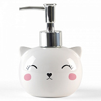 Диспенсер Cute cat 250 мл белый BA-19