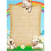 Доска для надписей А4 картонная с маркером и салфеткой 070204AS iTEM